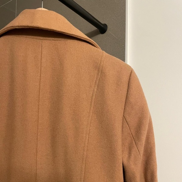 Anne Klein Wool Camel Coat - Picture 4 of 6